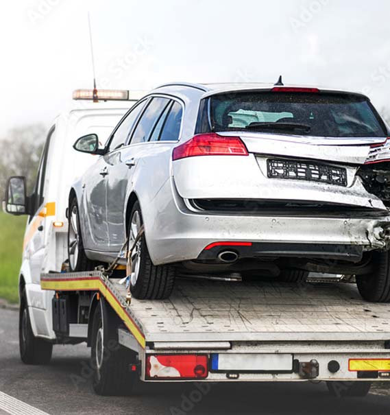 Enlèvement d'épaves de voitures